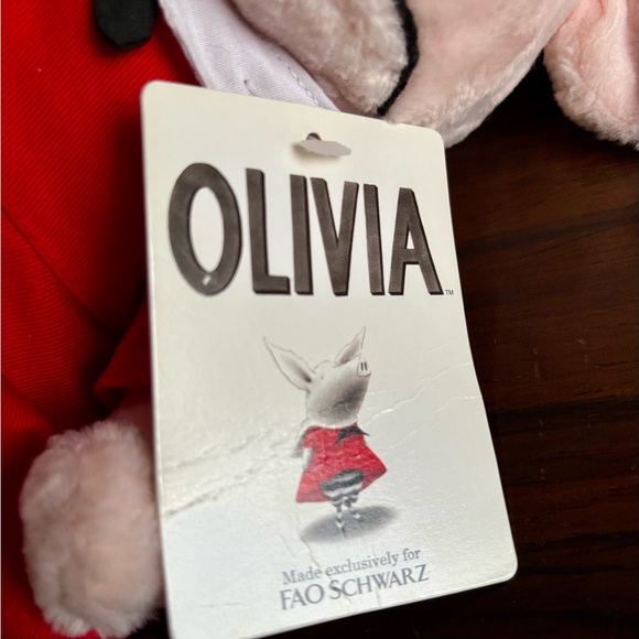 Vintage Olivia the Pig 2001 Plush Stuffie Gund NWT book - Picture 4 of 5